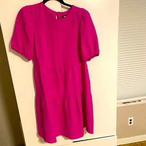DKNY hot pink dress